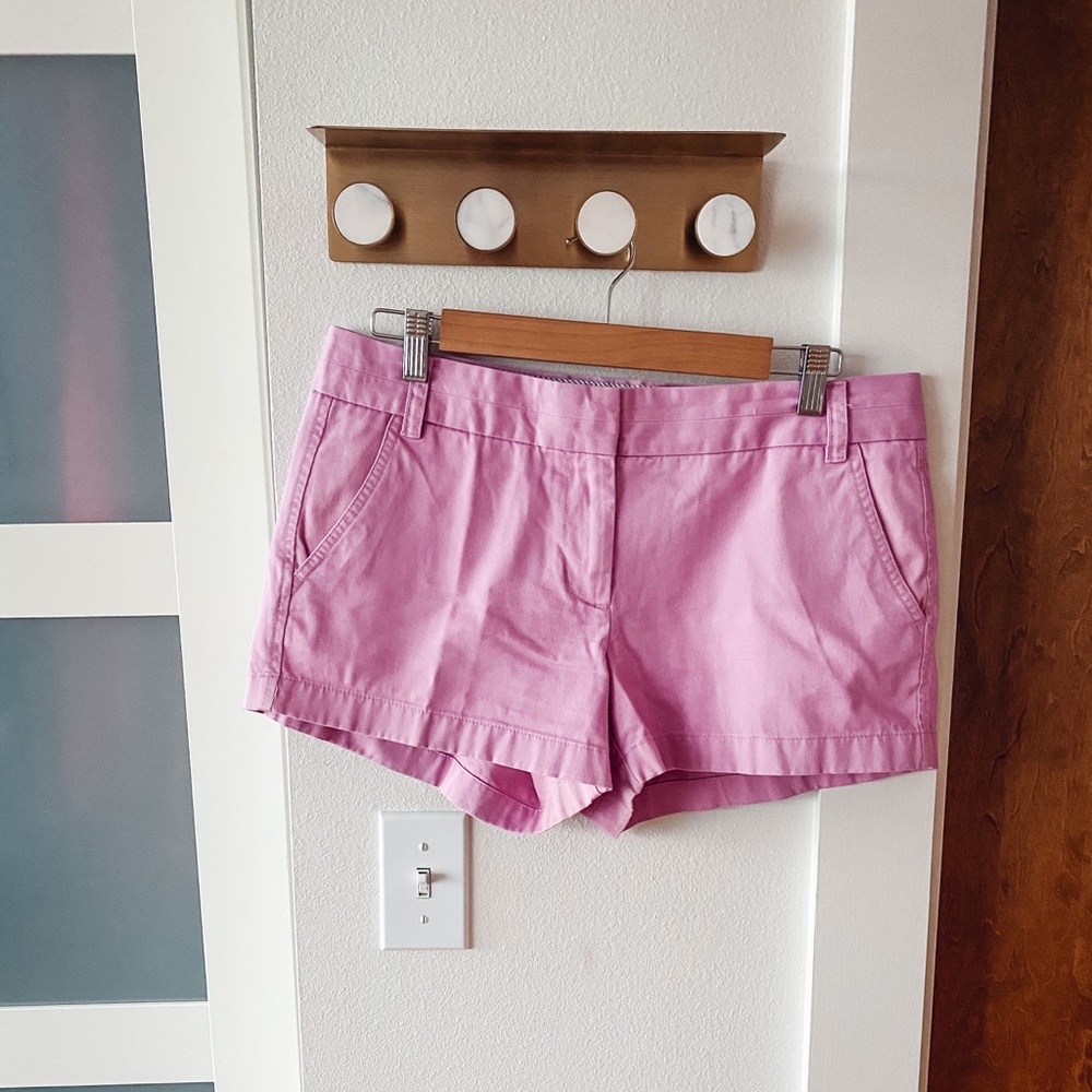🟣JCrew Mauve Chino Shorts